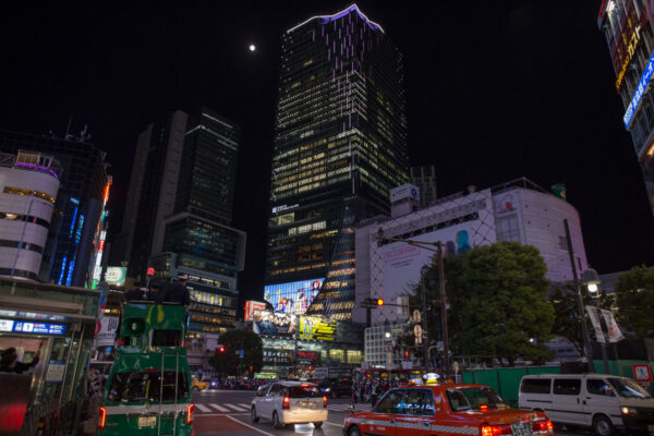 渋谷スクランブルスクエア 2020ハロウィンの夜