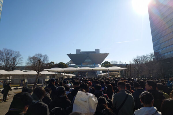 コミケC107 ビッグサイト 入場待機列