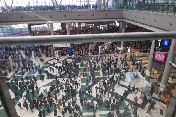 コミケC107 西館1Fアトリウム 混雑解消