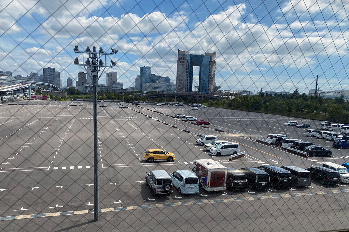 コミケC107 駐車場 コインパーキング がら空き