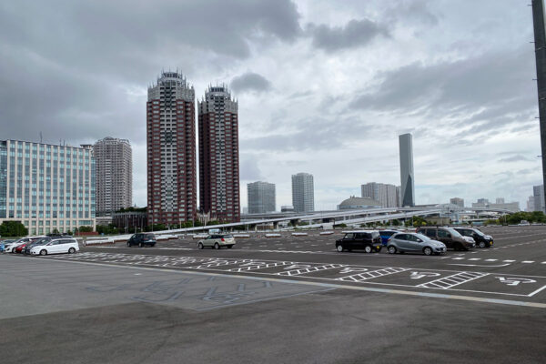 コミケC107 駐車場 コインパーキング がら空き